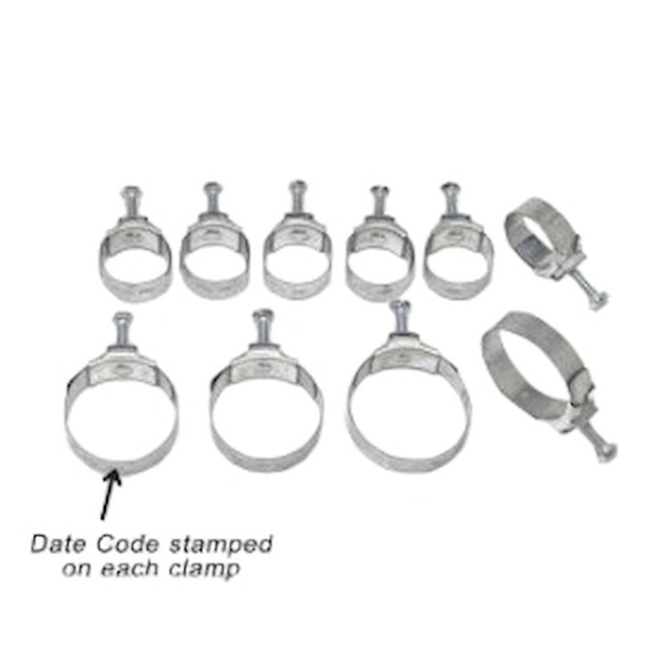 HOSE CLAMP SET V8 STAMPED