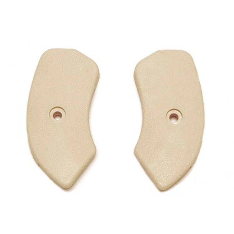 C5ZZ-6561692-3N 64-67 Seat Hinge Covers (Neutral)