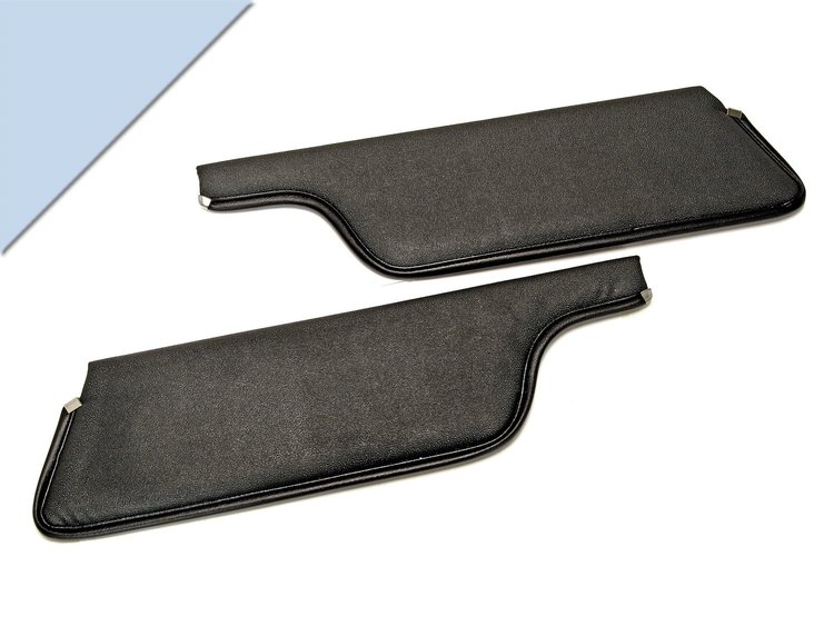 67-68 SUN VISOR LIGHT BLU