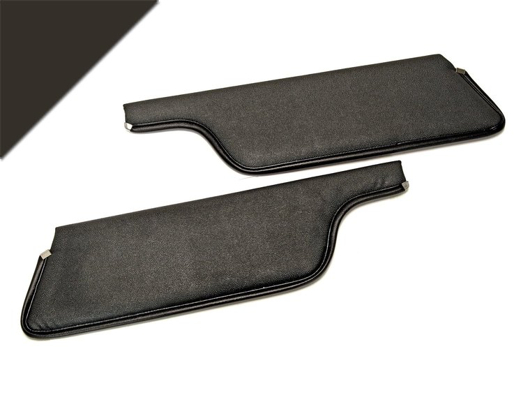 71-73 SUN VISORS BLACK