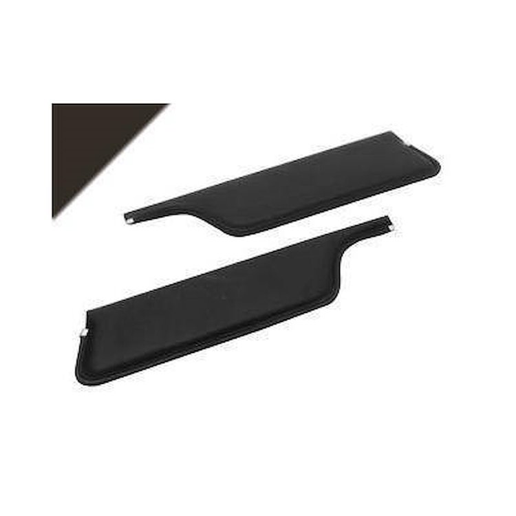 C7ZZ-7604104-BK 67-68 Convertible Sun Visors (Black)
