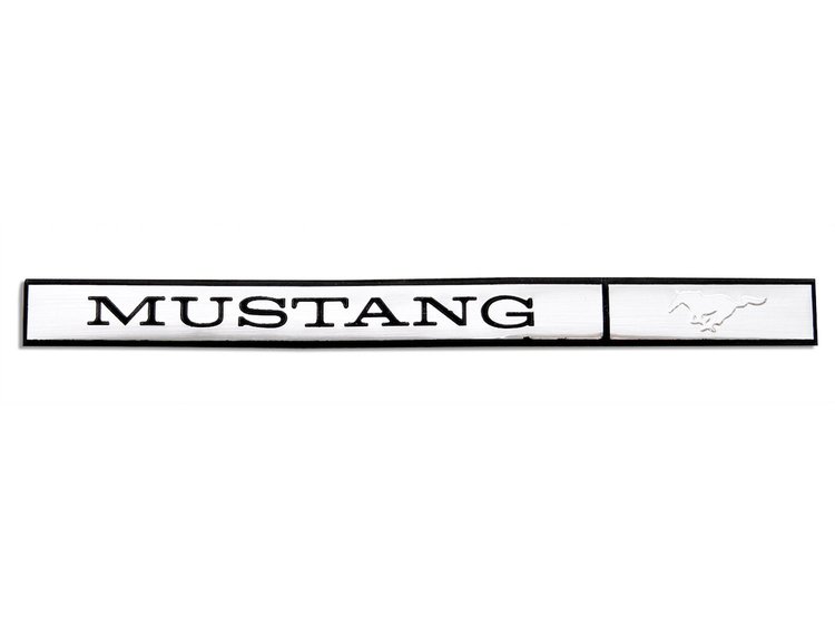 1971-73 MUSTANG DASH EMBL