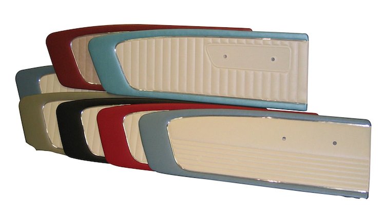 1965 DOOR PANELS BLACK/WH
