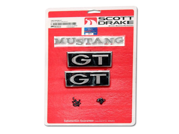 1968 EMBLEM KIT GT ALL BO