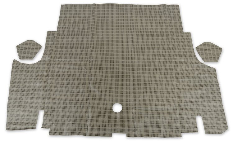 TM-FM-CPCV-65P Vinyl Trunk Mat Plaid Pattern