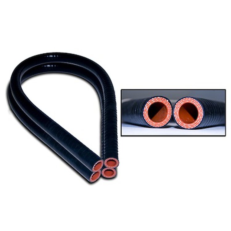 C5ZZ-18472-BLK 1964-68 Mustang Silicone Heater Hose (Black)