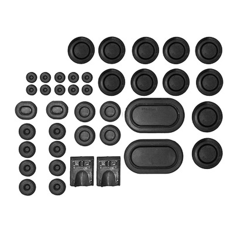 C8ZZ-6511135-K 1968 Mustang Rubber Grommet Kit (39 pc)