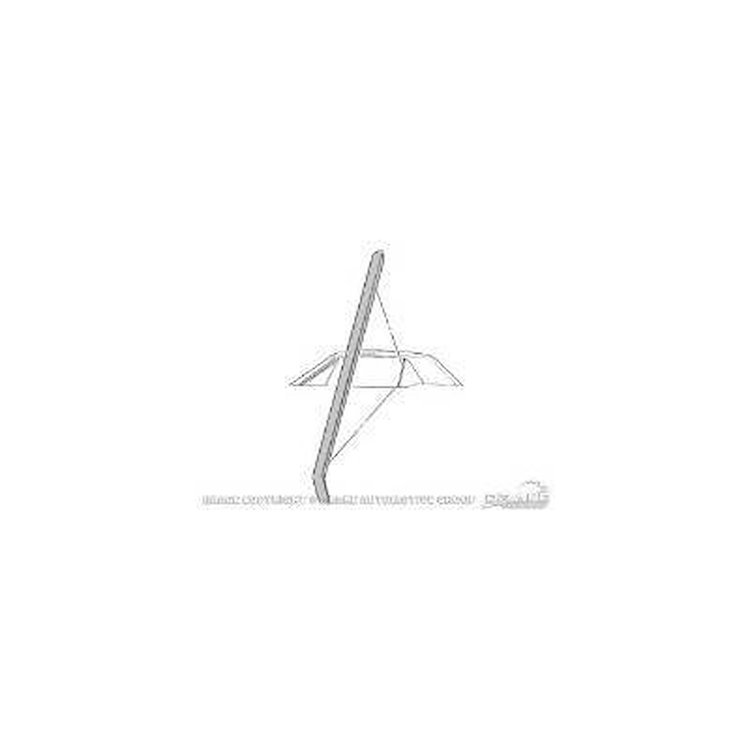 C5ZZ-6530146-B 64-68 Coupe Quarter Window Seal (RH)