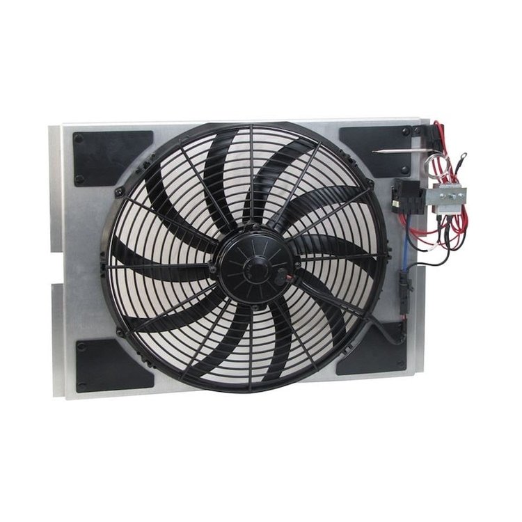 Premium Electric Fan & Shroud 1967-1969 Ford Mustang
