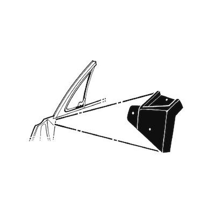 C7ZZ-6522332-3 Vent Window To Door Seals