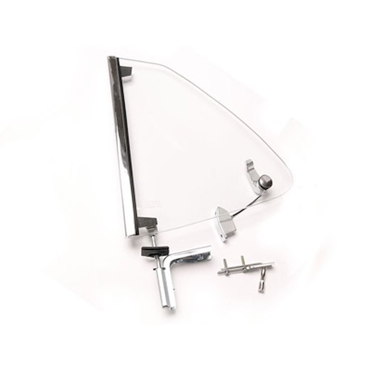 Quarter Window Glass Assembly 1969-1970 Ford Mustang Fastback