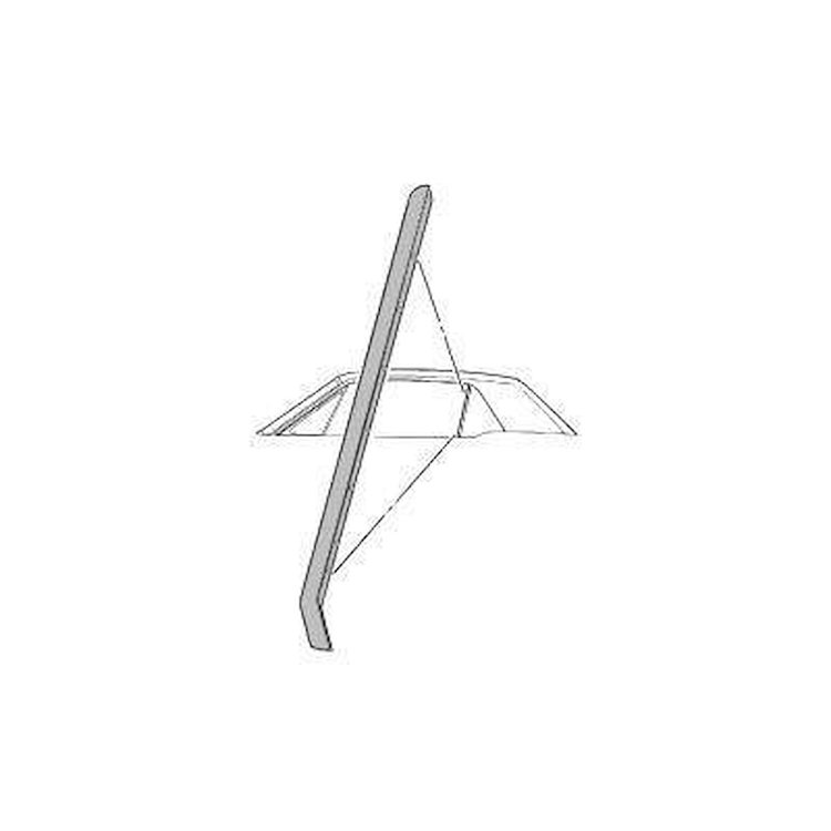 C5ZZ-6530147-B 64-68 Coupe Quarter Window Seal (LH)