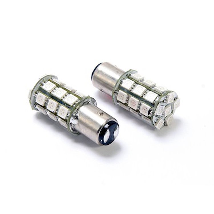 SD-1157-RFB-RD LED Stop and Turn Signal Light, Red 1157 Bulbs