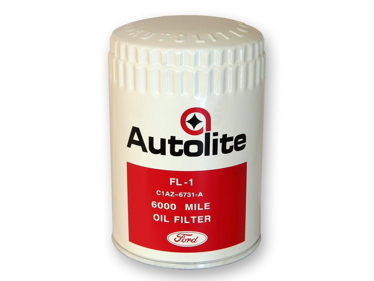 C1AZ-6731-FL1F Concours Oil Filter for 1964-1973 Ford Mustang, 1967-1968 Ford Thunderbird