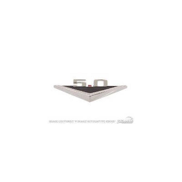 C3OZ-16228-5-0 Fender Emblem, 5.0