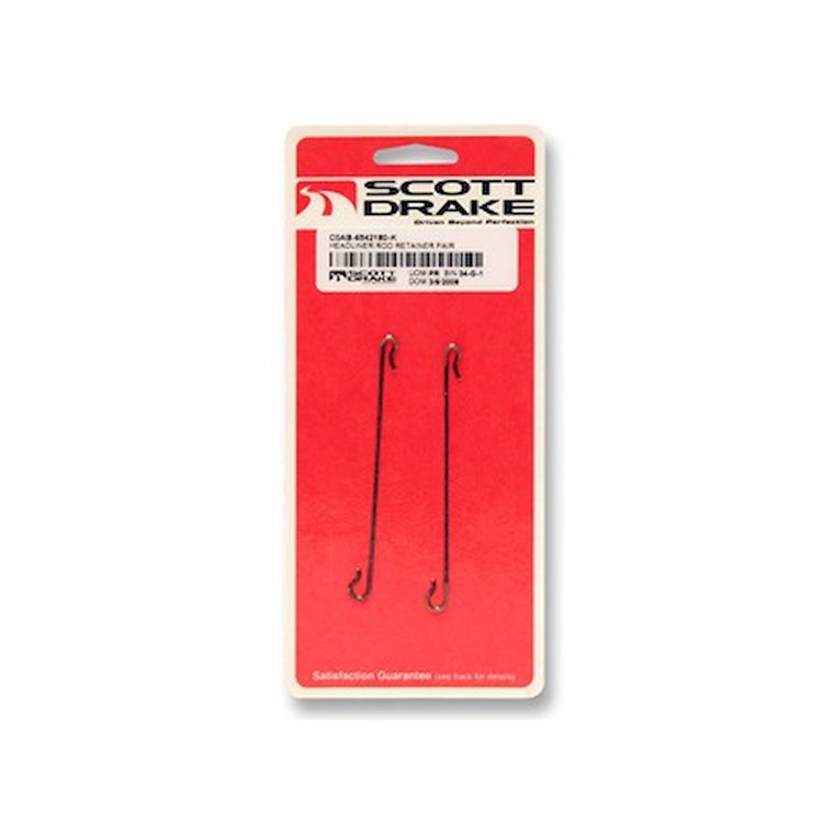 C0AB-6542180-K Headliner Rod Retainers 1964-1968 Ford Mustang
