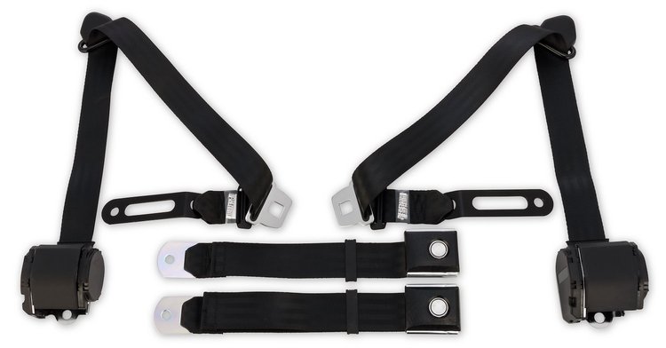 3 Point Seat Belts 1968-73 Ford Mustang