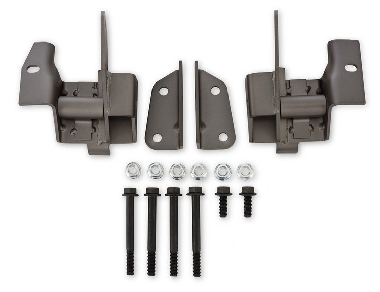 Lower Engine Mount Frame Brackets for 1966-1970 Ford Mustang [Stamped Steel]