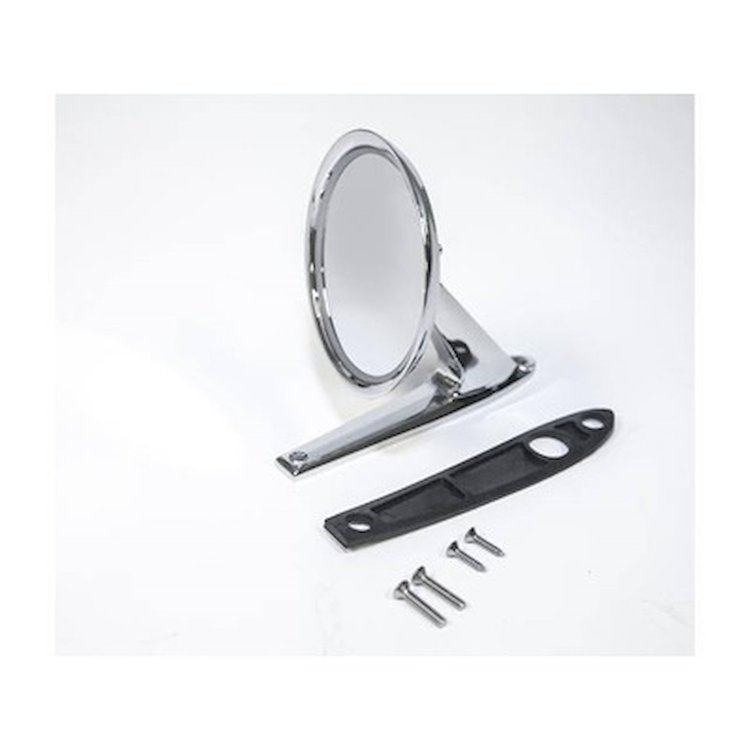 Round Custom Long Base Mirror 1964-1970 Ford Mustang