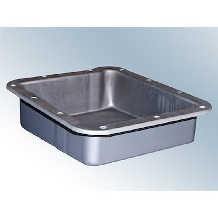 C5ZZ-7A194-SD 64-73 Transmission pan (C4, 1" Deeper, Natural Gray)