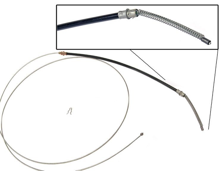 Parking Brake Cable 1970-1973 Ford Mustang