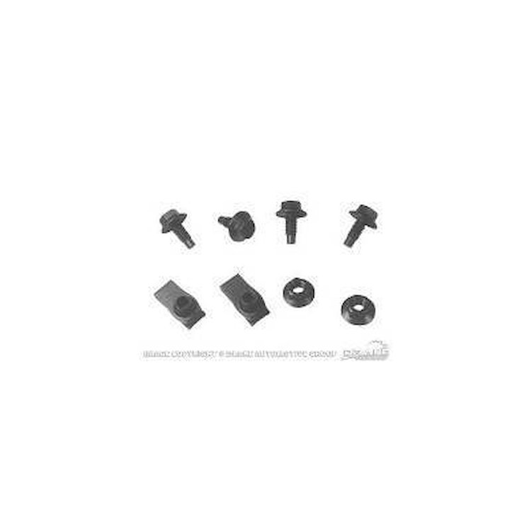 C5ZZ-10732-MK Battery Tray Mounting Kit for 1964-1966 Ford Mustang
