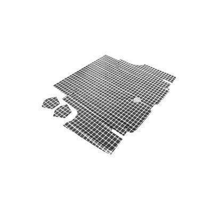 TM-FM-FB-69-P Trunk Mat for 1969-1970 Ford Mustang Fastback [Plaid]