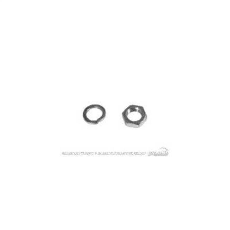 Alternator Pulley Lock Washer & Nut 1964-1973 Ford Mustang