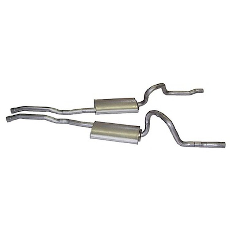 Dual Exhaust System Kit 1970 Ford Mustang