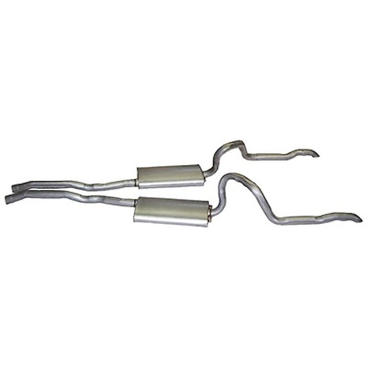Dual Exhaust System Kit 1970 Ford Mustang