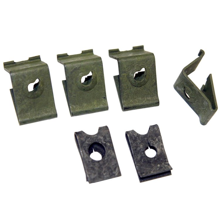 Instrument Bezel Retaining Clips 1964-1966 Ford Mustang