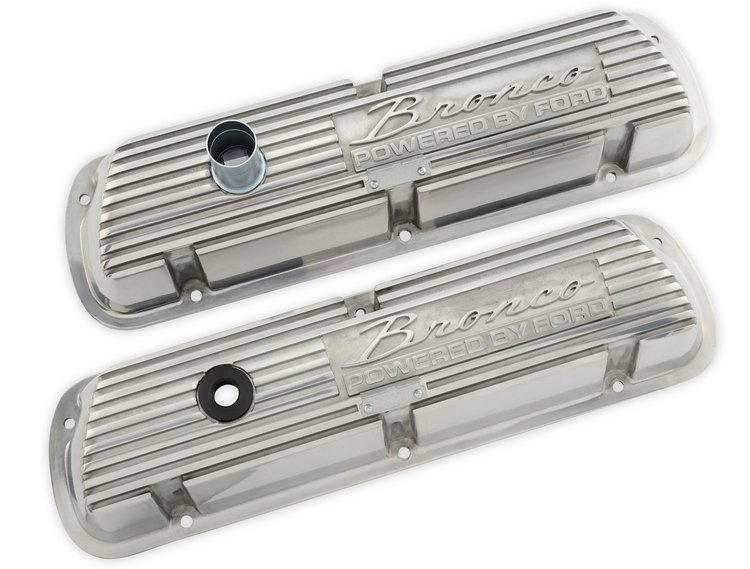 Custom Valve Covers 1966-1977 Ford Bronco