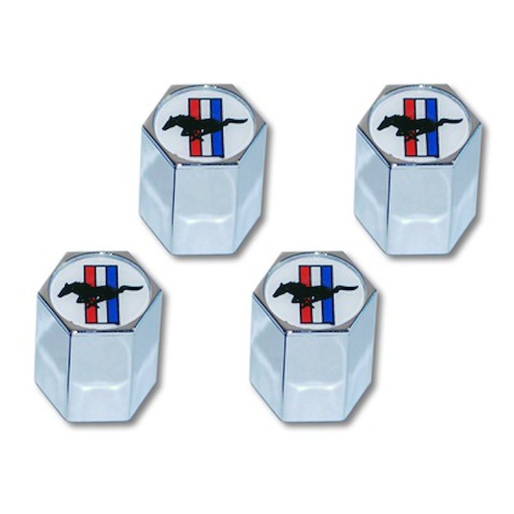 ACC-5033270 Tri-bar logo valve cap, set 4