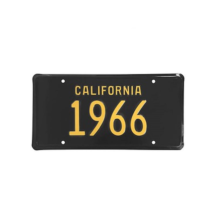 ACC-LP-66C 1966 California License Plate