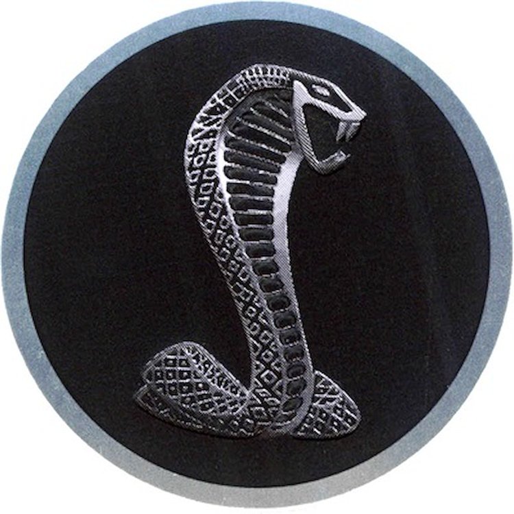 ACC-TIFFANY-EMB Official Shelby Tiffany Snake Key Fob Emblem