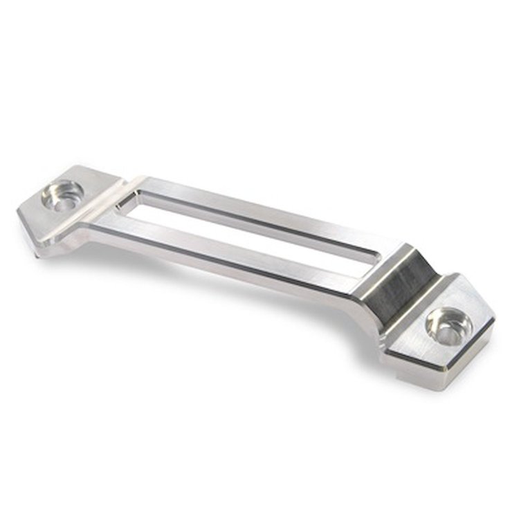B-10718-BL 1967-70 Mustang Battery Hold Down, Billet (For 24F Series Batteries)