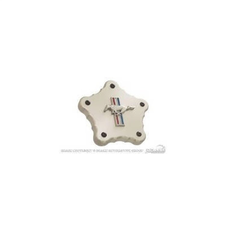 BILLET HUB CAP WITH HORSE
