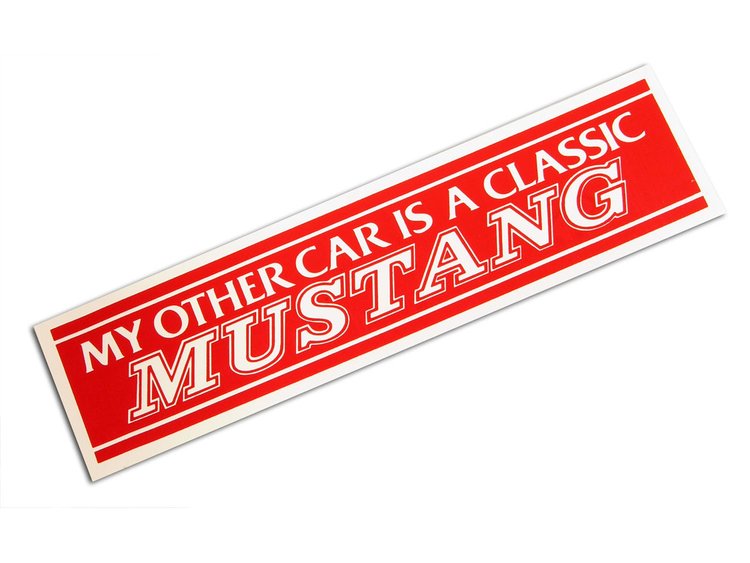 BUMPER STICKER - MY OTHER