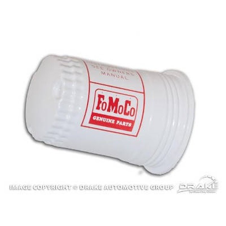 C3AZ-9355-A 64-65 Fuel Pump Filter Canister (FoMoCo Logo)