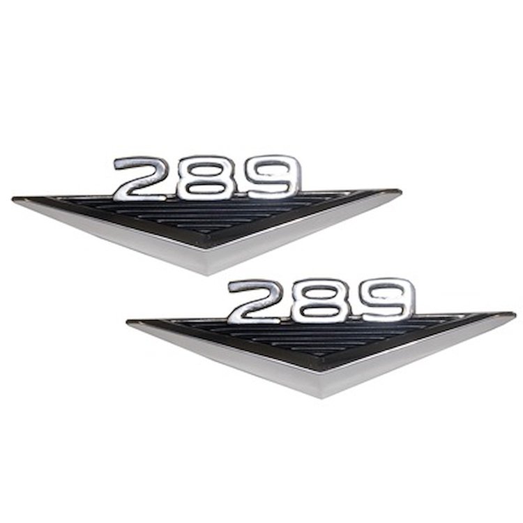 1965-66 289 MUSTANG EMBLE