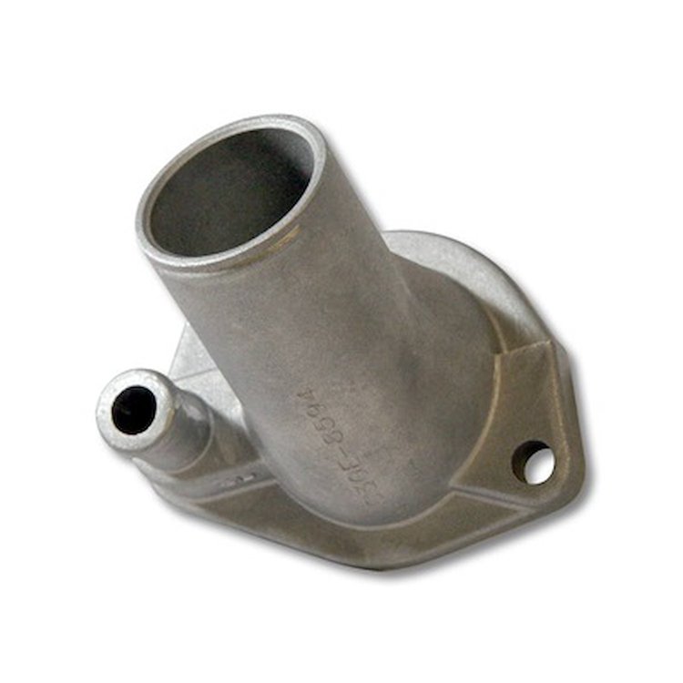 Aluminum Thermostat Housing for 1964-1973 Ford Mustang 289 & 302 Without Smog [Natural]