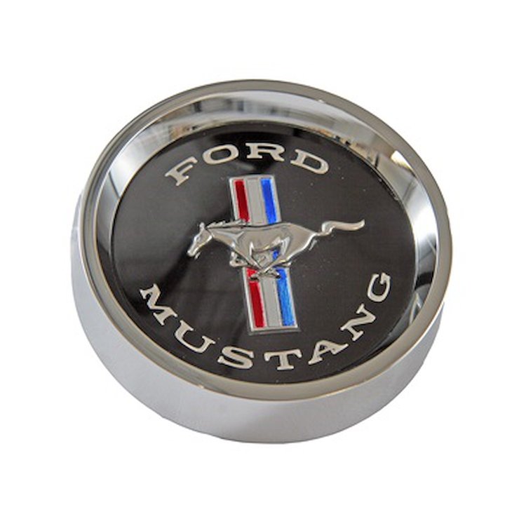 C5ZZ-1130-BK Styled Steel Wheel Center Cap Black