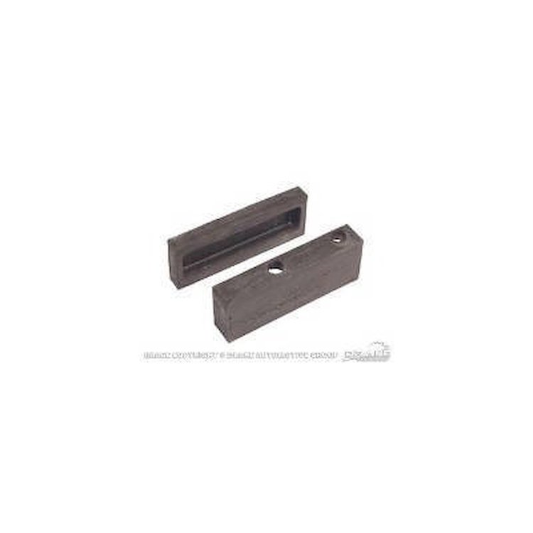 Heater Core End Caps 1965-1968 Ford Mustang