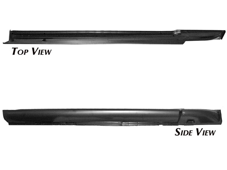 Complete Outer Rocker Panel 1965-1966 Ford Mustang Coupe & Fastback