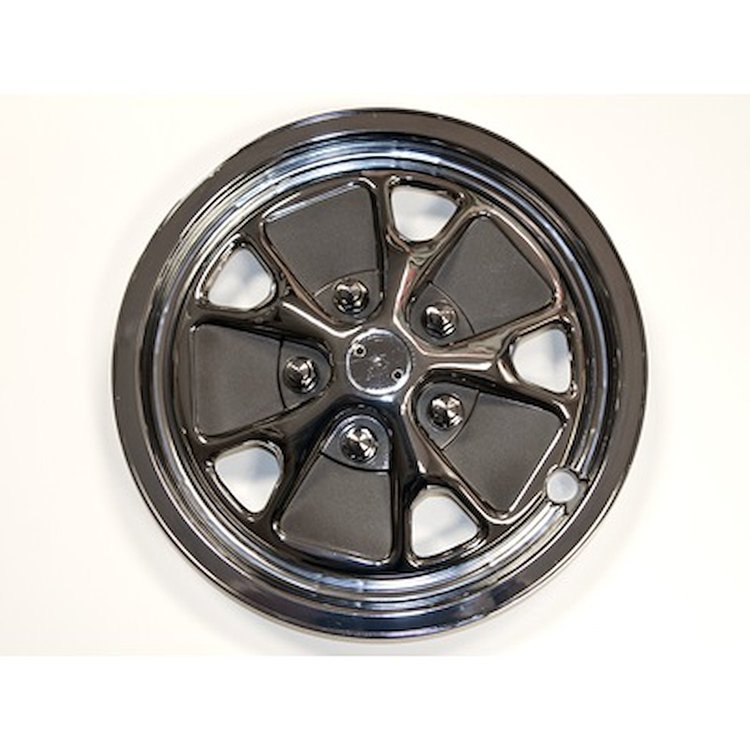 C5ZZ-1007-HC Styled Steel Plastic Hub Caps [14" Diameter]