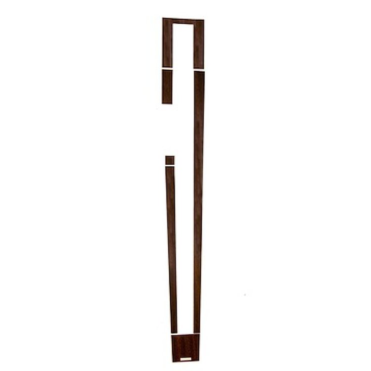C5ZZ-6504567-AT Console Woodgrain Insert Set, Automatic Transmission