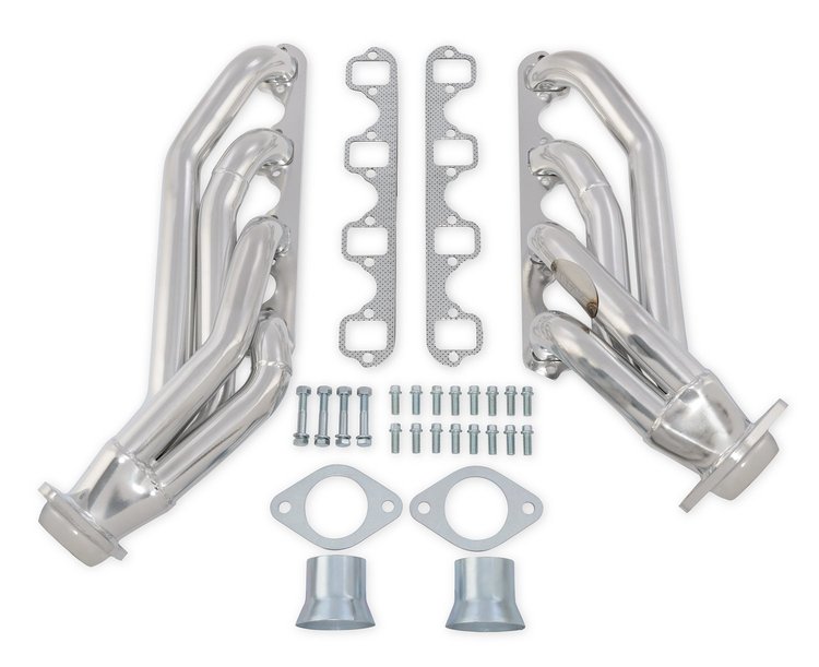 C5ZZ-9430-CC-SH Shorty Headers 1964-1970 Ford Mustang [Silver Ceramic Coated]