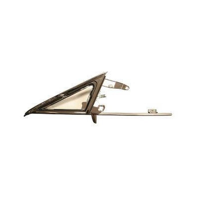C7ZZ-65222404CK Vent Window Frame and Glass Assembly, Clear, Passenger Side