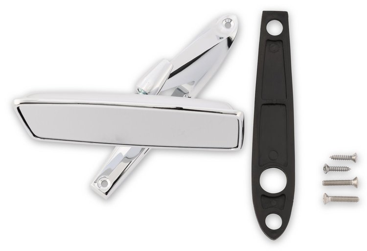 Non-Remote Square Door Mirror 1967-1973 Ford Mustang
