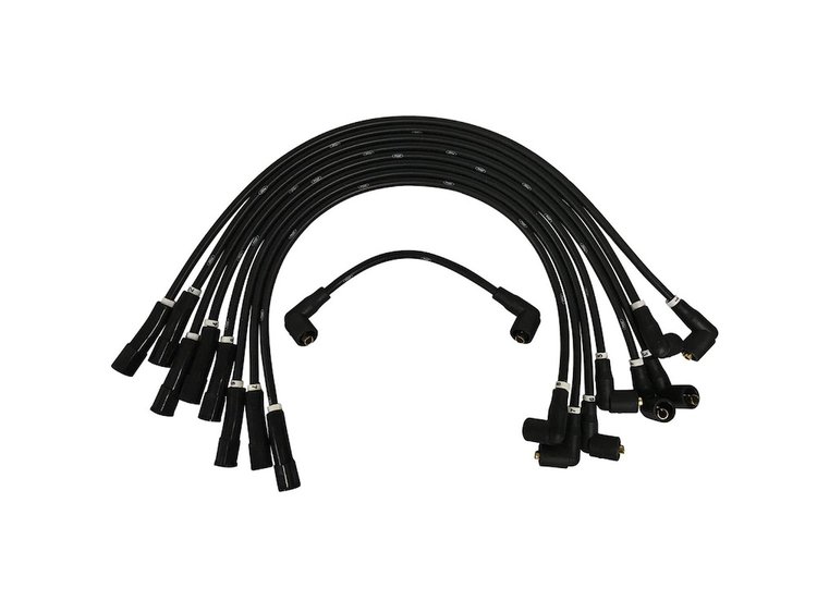 C7OZ-12259-BK8 8mm Black Spark Plug Wires